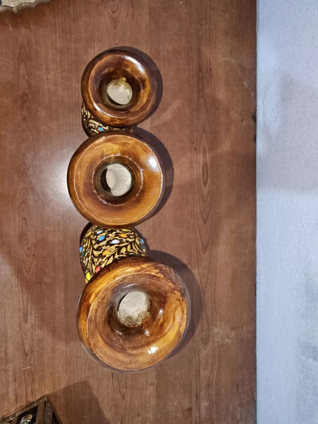 Luxury decorative Wooden Flower Pot