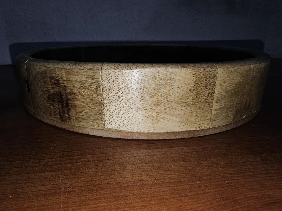 Wooden decorative tray