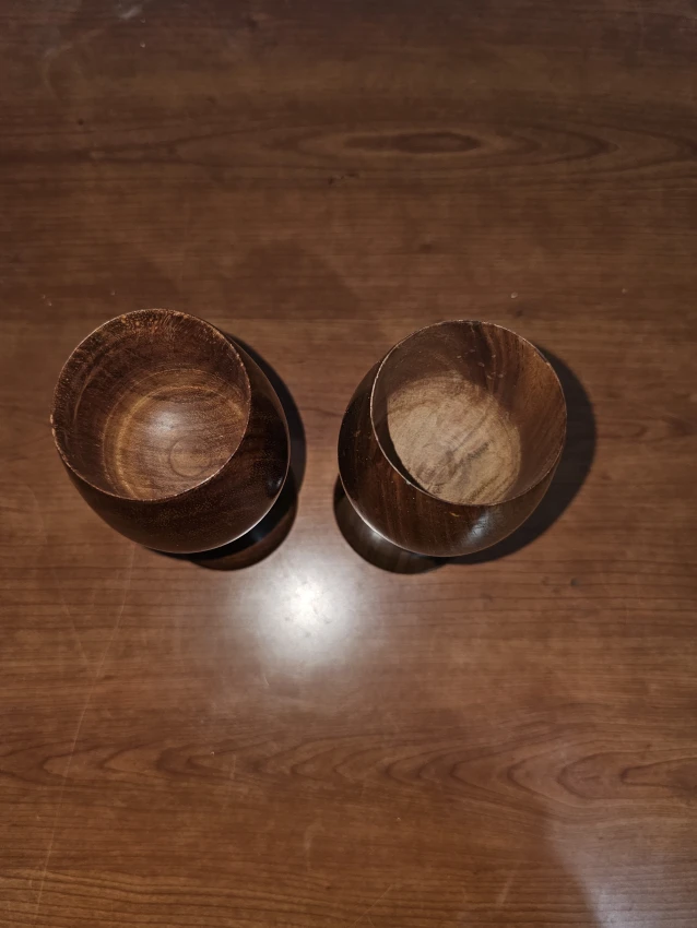 Luxury Wooden Wine Glass | Decorative Glass | Beer Glass