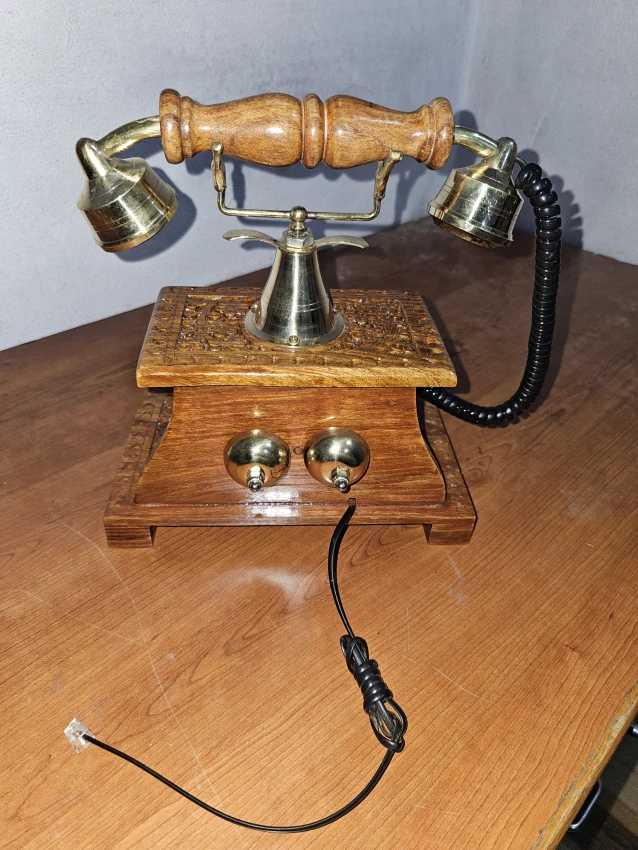 Luxury Wooden LANDLINE Telephone