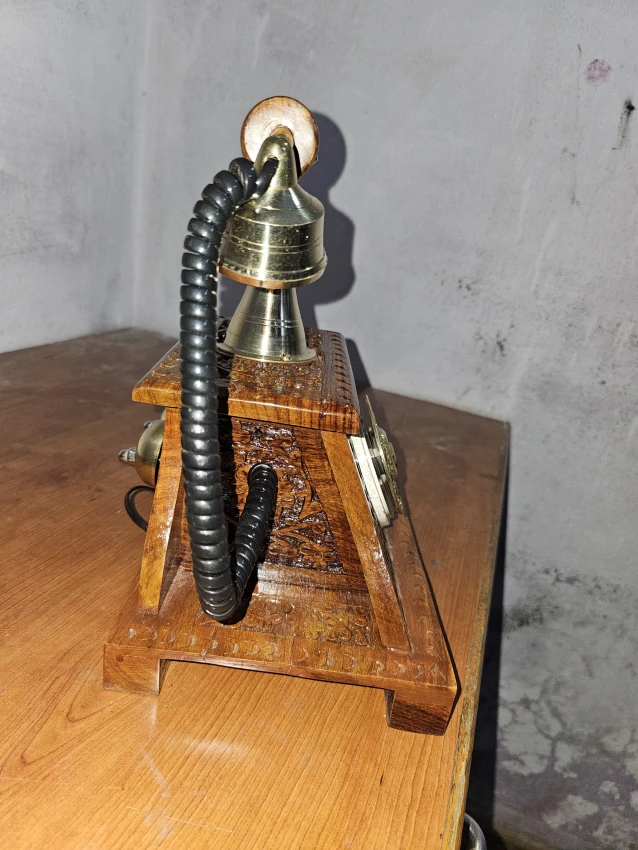 Luxury Wooden LANDLINE Telephone