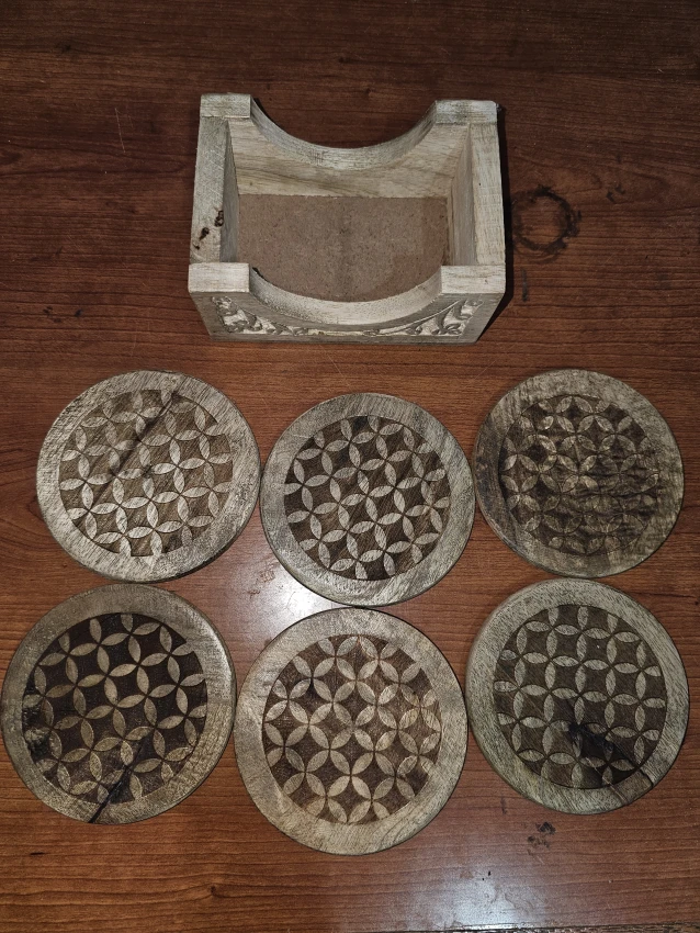 Luxury wooden Coasters