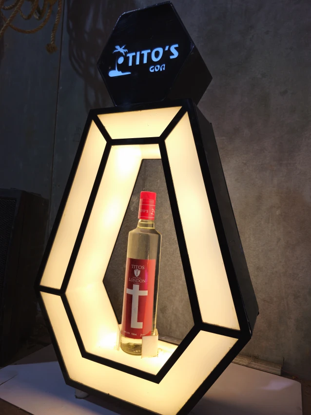 Luxury bottle Display