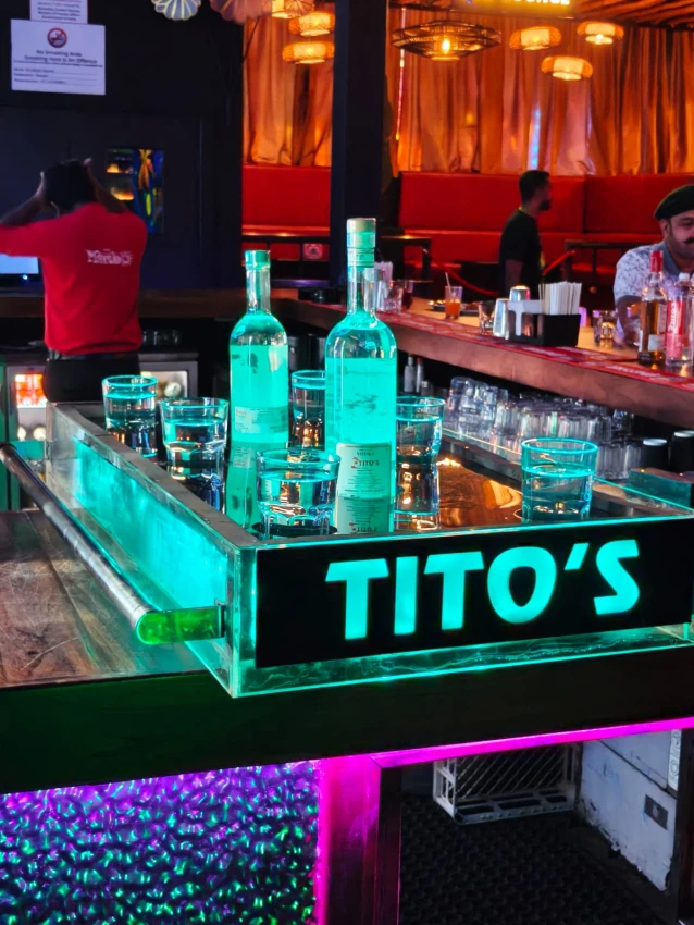 Luxury Bar Bottle Display Tray